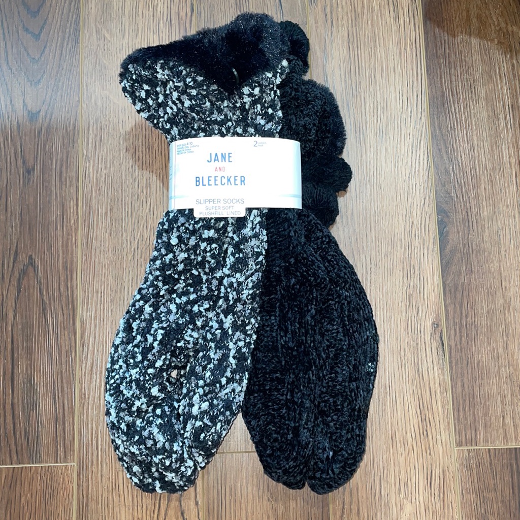 Brand New Jane And Bleecker Slipper Socks